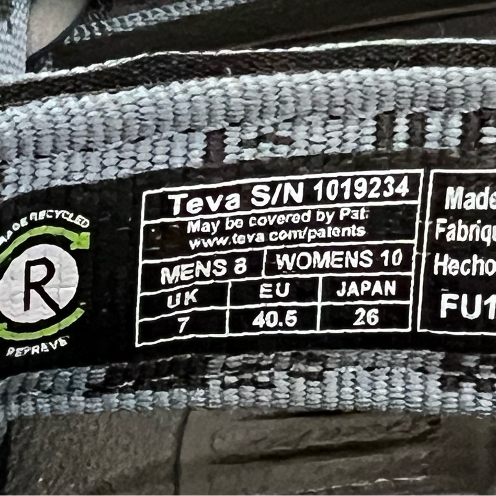 NEW Teva Hurricane XLT2 Blue Hiking Sandal Unisex Mens Womens 8 9 10 11 12 13 14 - Picture 14 of 14